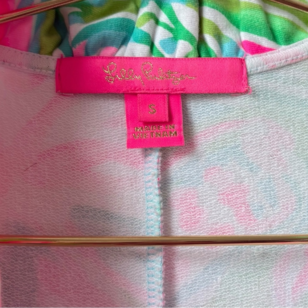 Lilly Pulitzer Romee Wrap Ruffle Dress Multi Croc My World Summer Preppy Small‎ - Picture 7 of 10